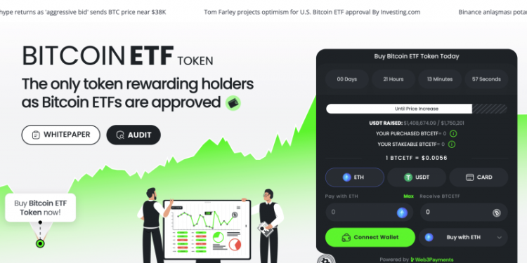 Why Binance and CZ Take Down is Good News For BlackRock, Spot Bitcoin ETFs and New $BTCETF Token That’s Raised $1.4m
