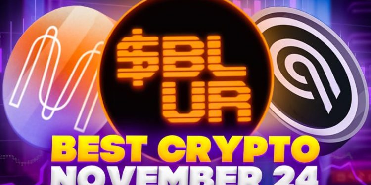 Best Crypto to Buy Now November 24 – BLUR, PYTH, MINA