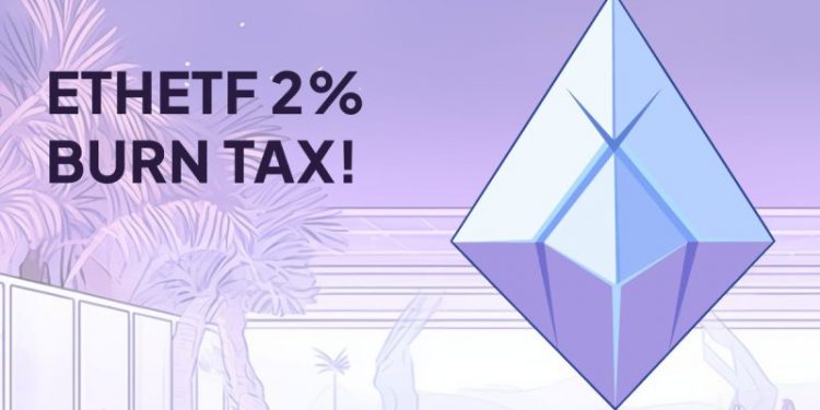 Burn Alert: DEX Token $ETHETF Recovers +26% As Market Sentiment Flips Bullish Amid 21% Supply Burn