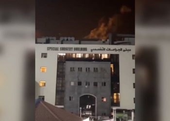 Newborns taken out of incubators wrapped in foil to keep them alive at Gaza’s largest hospital, director says