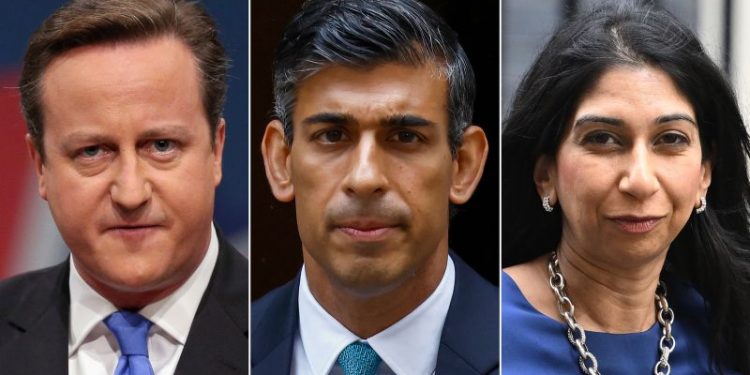 Suella Braverman, Britain’s hardline home secretary, fired as ex-PM David Cameron makes surprise return to government