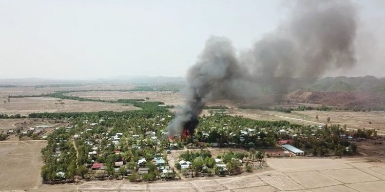 Civilians caught in the crossfire as fighting escalates between Myanmar military and armed group