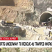 Rescuers successfully drill through to trapped men in Himalayan tunnel in breakthrough for perilous operation