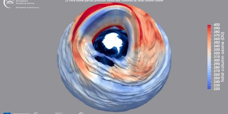 Scientists said the ozone hole was recovering. That good news was premature, one study claims