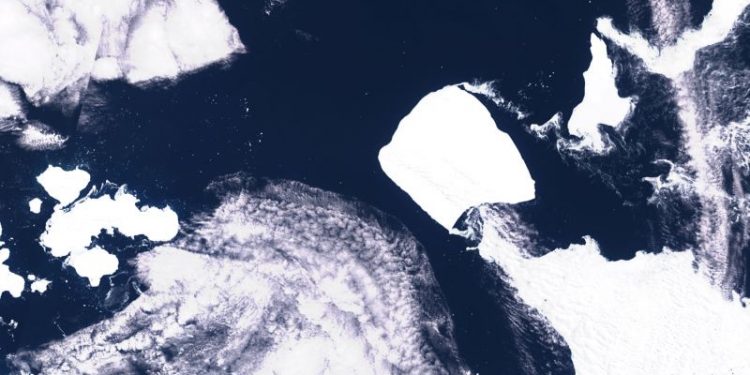 The world’s biggest iceberg is on the move