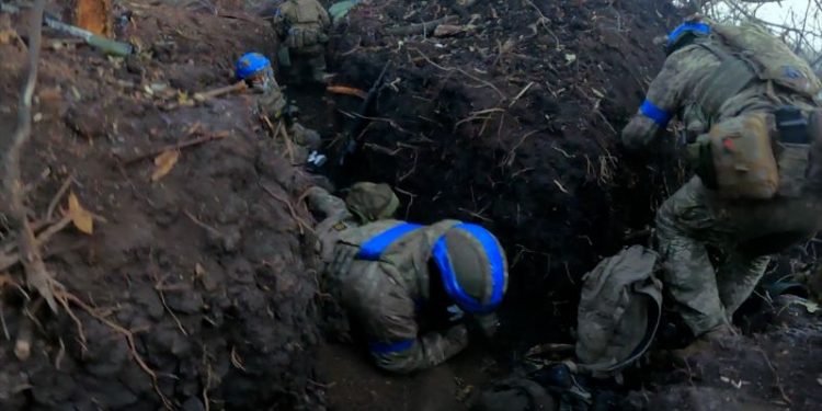 ‘You have to accept that you can be killed. But it is always scary.’ The story of one bloody battle in a trench in eastern Ukraine