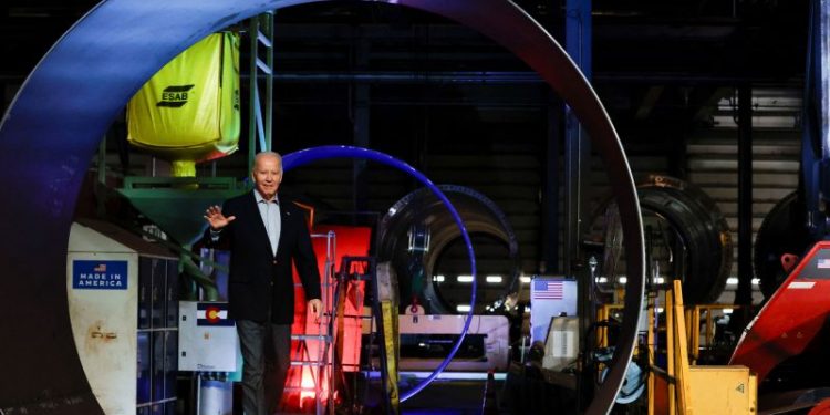 Biden blasts Rep. Boebert on her home turf