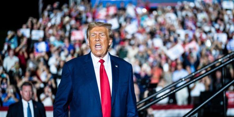 No one in the modern era has blown a primary lead as wide as Trump’s