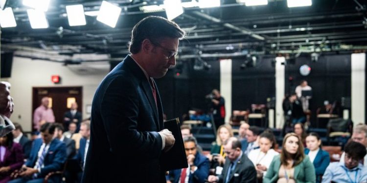 Speaker Johnson’s honeymoon period is over —  or never even began