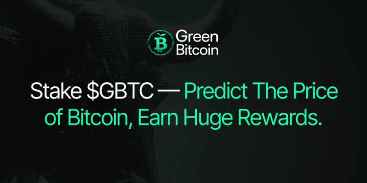 Green Bitcoin (GBTC) Brings Gamified Green Staking To Crypto Market – Along with Exponential Rewards