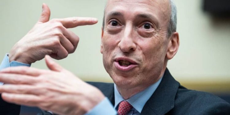 Gensler Dodges Crypto Questions After Treasury Market Meeting