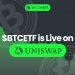New Uniswap Listing To Watch – Bitcoin ETF Token (BTCETF) Goes Live