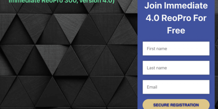 Immediate 3.0 ReoPro Review – Scam or Legitimate Trading Platform