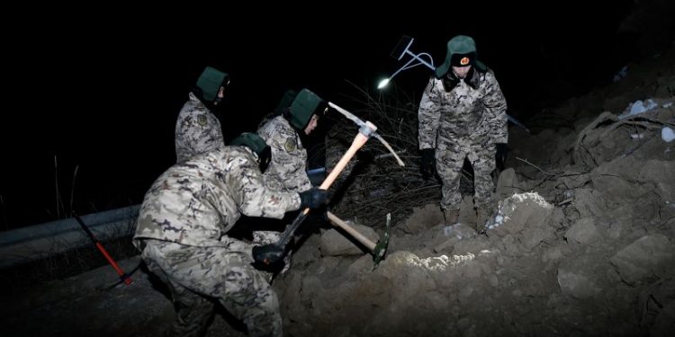 Rescuers battle sub-zero temperatures as more than 120 killed by China’s deadliest quake in nearly a decade