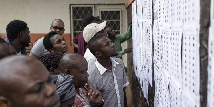 DR Congo vote marred by protest and delays as opposition alleges fraud