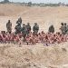 Images from Gaza show Israeli soldiers detaining dozens of men stripped to underwear
