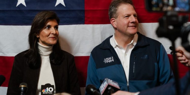 New Hampshire governor’s prediction: A Haley landslide in his state