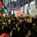 Protesters now chant and challenge Biden over Gaza at every chance