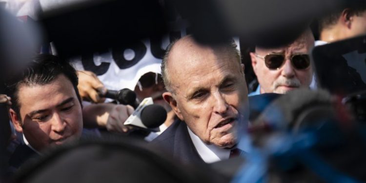 Rudy Giuliani files for Chapter 11 bankruptcy in New York after defamation case