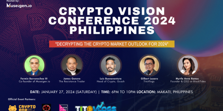 Crypto Vision Conference 2024 – Philippines: “Decrypting the Crypto Market Outlook for 2024”