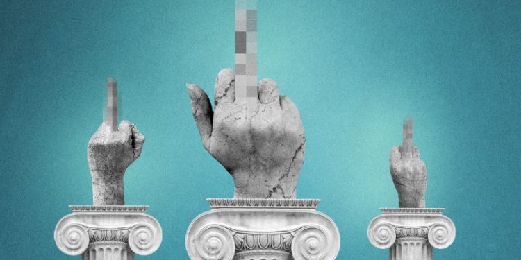 The middle finger is the most controversial digit. Thank the ancient Greeks for that.