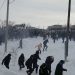 Russian riot police clash with protesters after activist sentenced