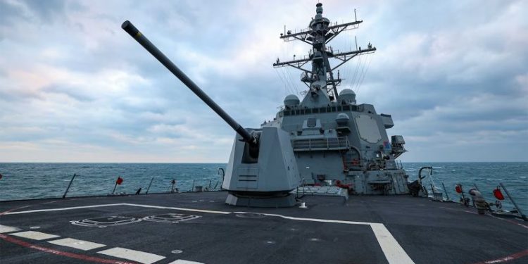 China says US military makes region more dangerous after Navy ship sails through Taiwan Strait