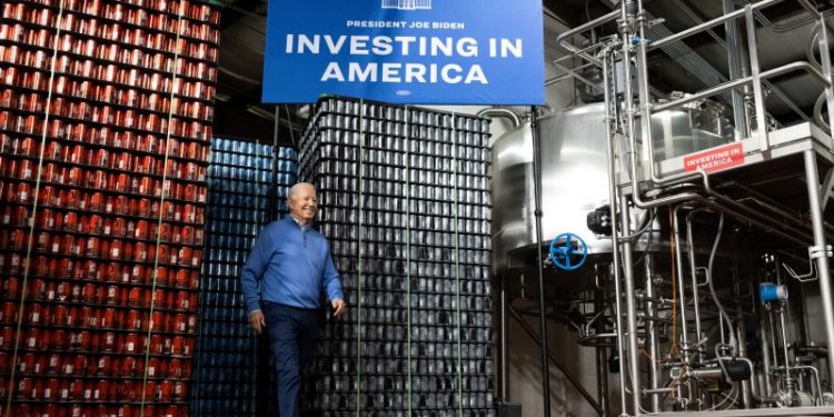 Biden wooing battleground states and red states with research funds