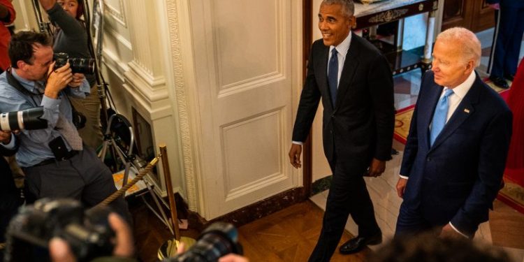 Obama, worried about Trump, urges Biden circle to bolster campaign