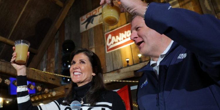 Smiles and slamming doors: Sununu directs Haley’s New Hampshire ‘army’