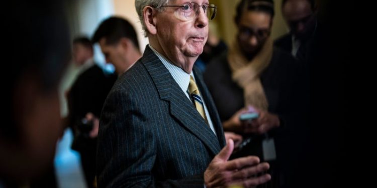 McConnell, Republican lawmakers sign Supreme Court brief on keeping Trump on ballot