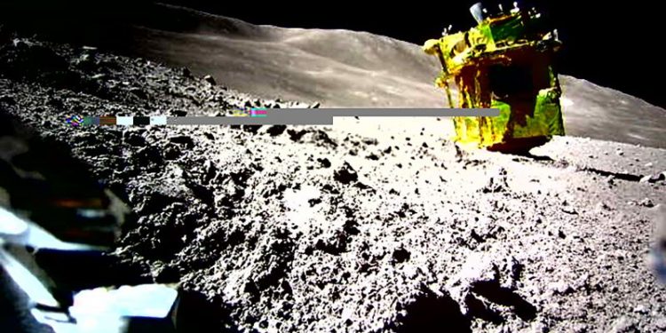 Japan’s ‘Moon Sniper’ wakes up and shares new images of lunar surface