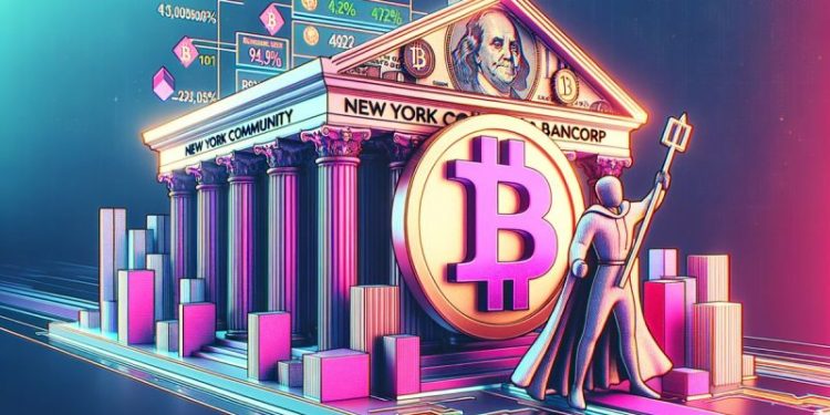 Crypto Bank Savior New York Community Bancorp Sees 40% Drop in Shares