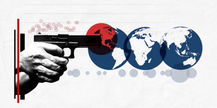 How US gun culture stacks up with the world