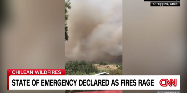 At least 51 killed as wildfires rage in Chile