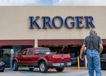 Biden administration sues to block Kroger-Albertsons supermarket merger