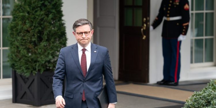 Mike Johnson is again staring down a government shutdown — and his conference