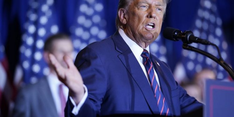 Trump spent more than $55 million in donor money on legal fees last year, filings show