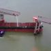 Bridge snaps in half in deadly cargo ship crash