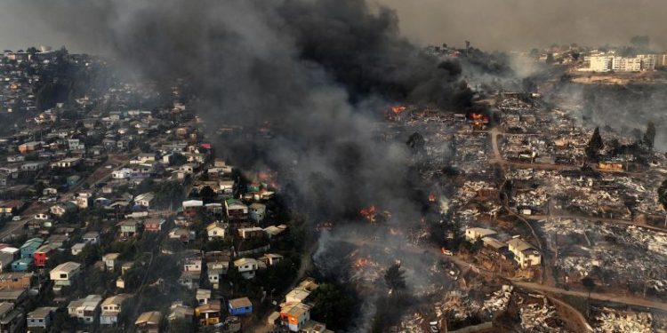 Wildfires that are turning neighborhoods to ash are likely Chile’s deadliest on record, UN agency says