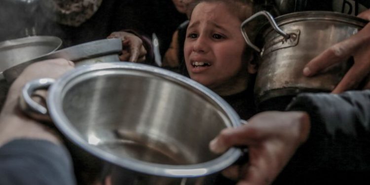 Attack kills 20 and injures 155 at Gaza food aid point, as Israel denies responsibility