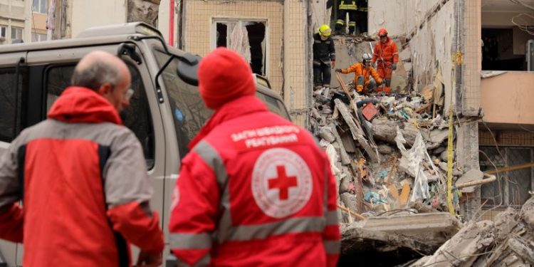Two babies among 10 killed as Russia hits Odesa apartment block