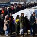 Hundreds queue in Moscow to visit grave of Putin critic Navalny
