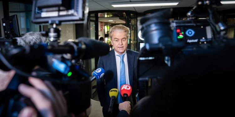 Far-right leader Geert Wilders abandons Dutch PM bid despite election victory