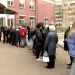 Russia sees polling station protests as Putin set to extend long rule