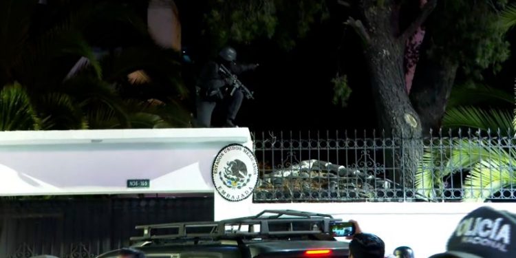 ‘Outrage against international law’: Mexico breaks diplomatic ties with Ecuador over embassy raid