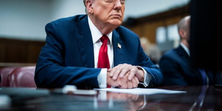 Seven jurors picked in Trump’s N.Y. trial as judge presses ahead