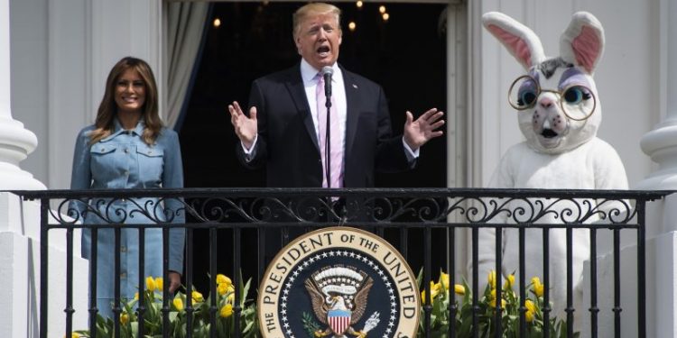 Trump attacks Biden over Easter coinciding with Transgender Day of Visibility