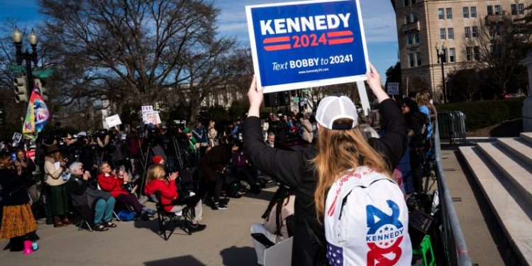 RFK Jr. voters span the political spectrum. But they agree on disliking Biden and Trump.