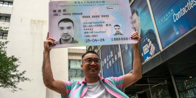 Hong Kong transgender activist gets new male ID after yearslong legal battle